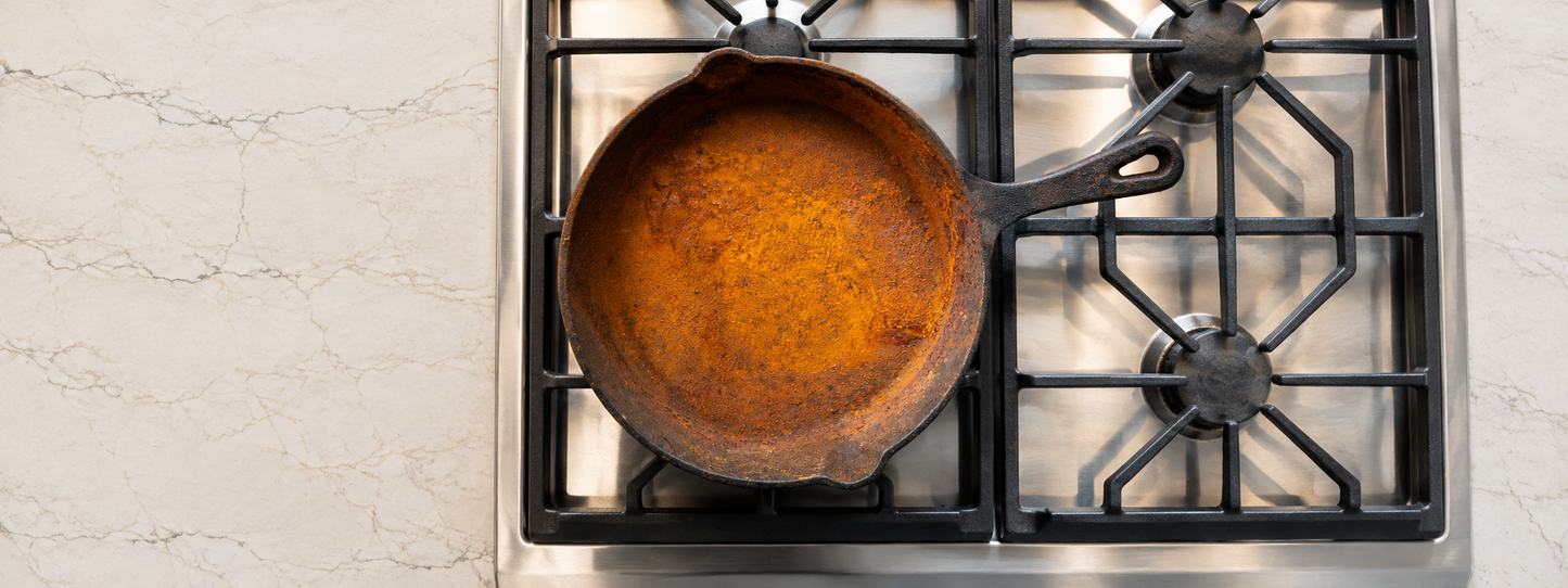 5 common causes of rust on your cast iron skillet