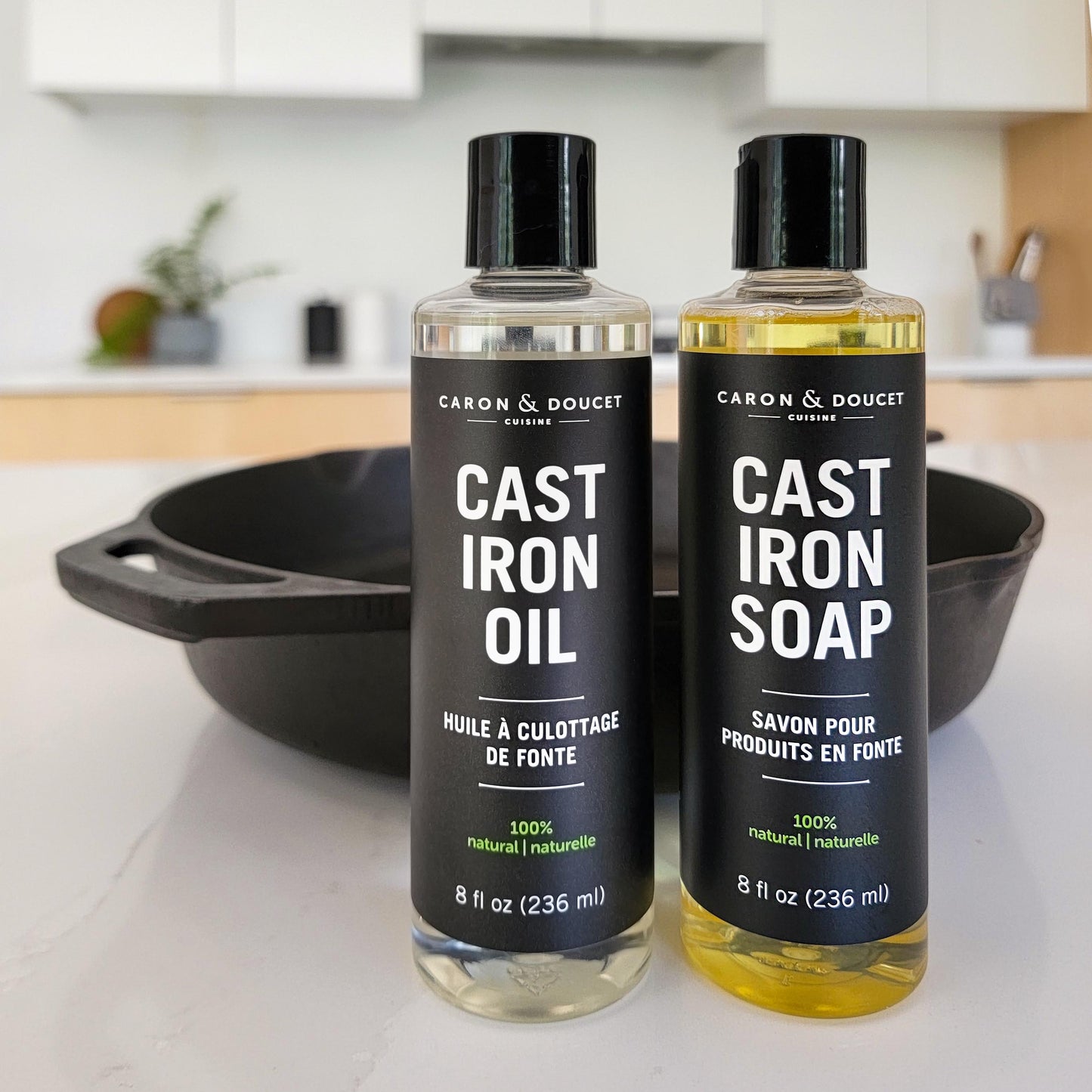 Culina Cast Iron Oil & Soap Set