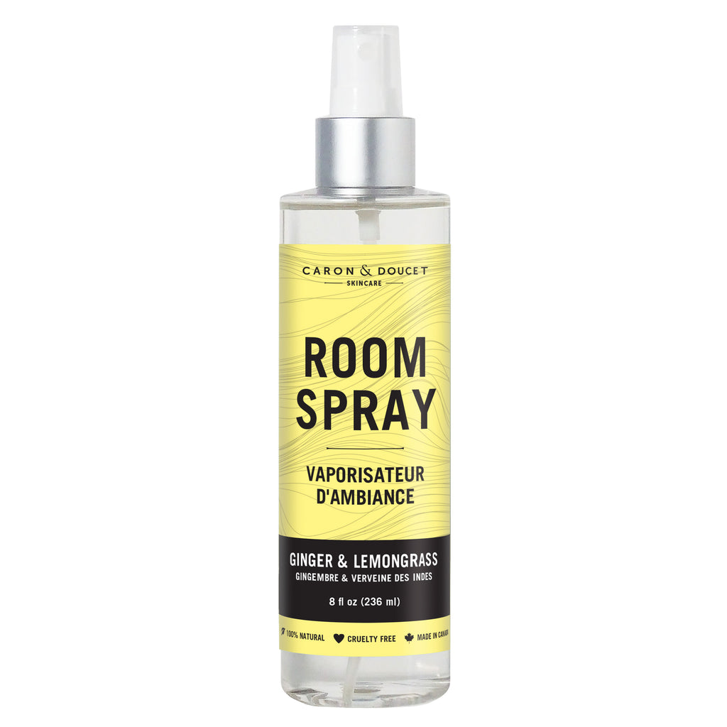 Ginger & Lemongrass Essential Oil Room Spray | Caron & Doucet