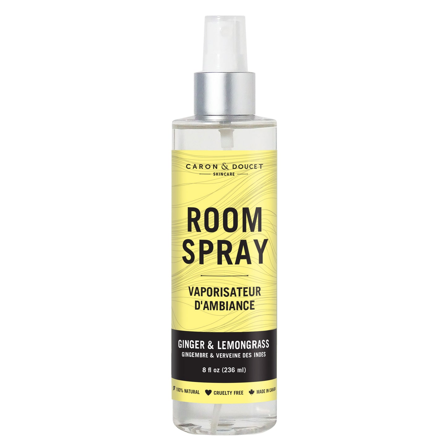 Ginger & Lemongrass Room Spray, 8oz