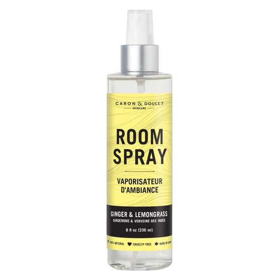 Ginger & Lemongrass Room Spray, 8oz