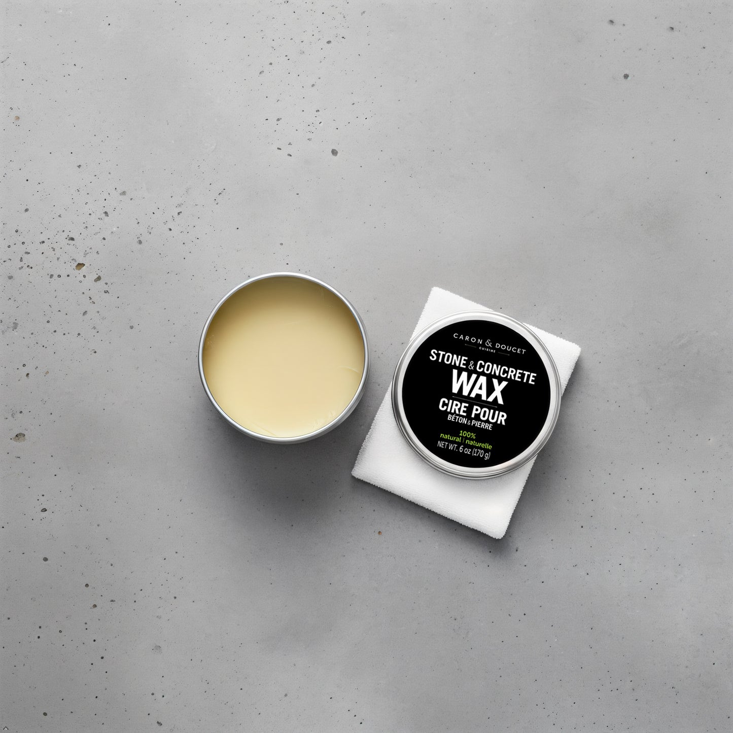Stone & Concrete Care Wax, 6oz