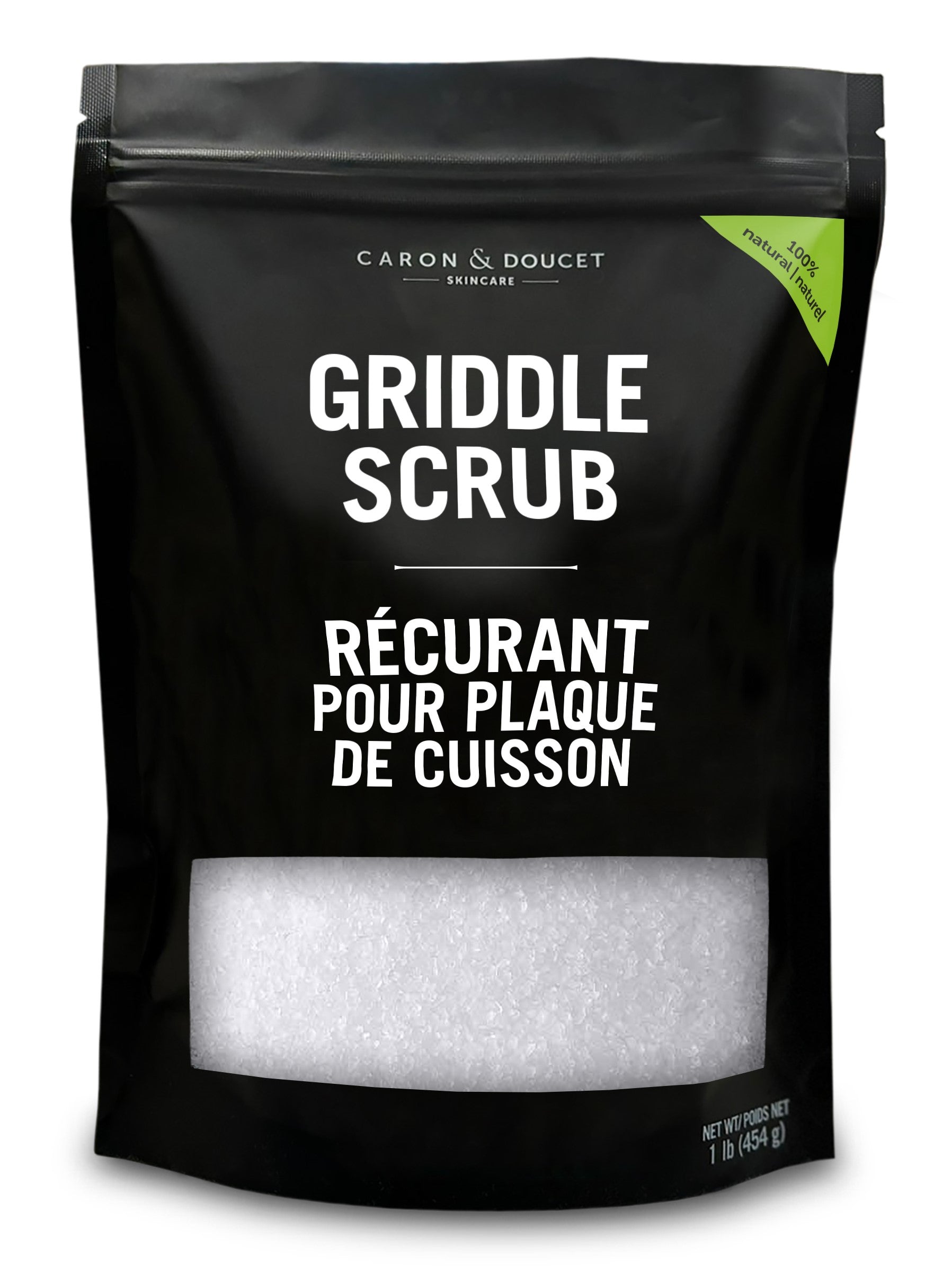 Griddle Cleaning & Restoring Salt Scrub