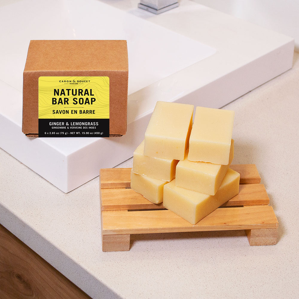 Ginger & Lemongrass Castile Bar Soap (6)
