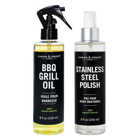 BBQ Oil & Stainless Steel Polish Bundle