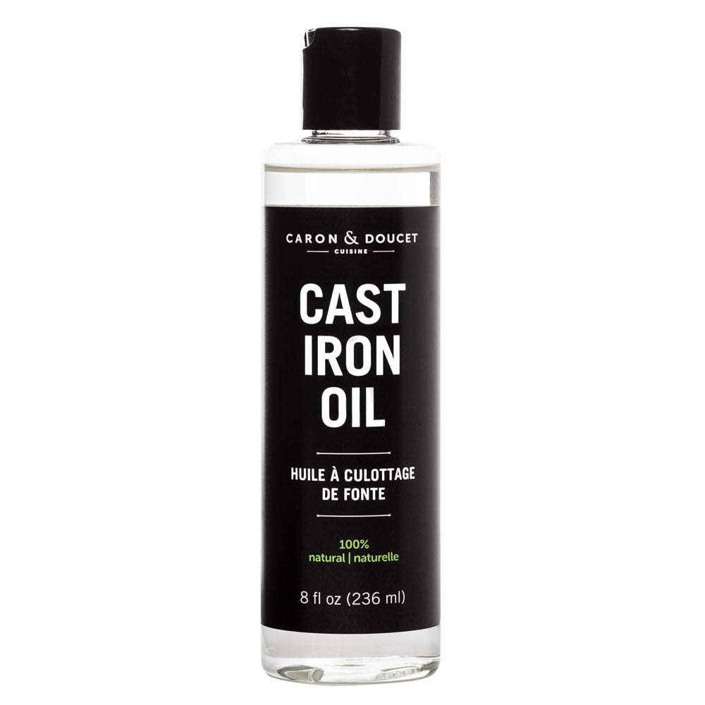 Cast Iron Seasoning, Conditioning and Cleaning, Caron & Doucet – Caron &  Doucet