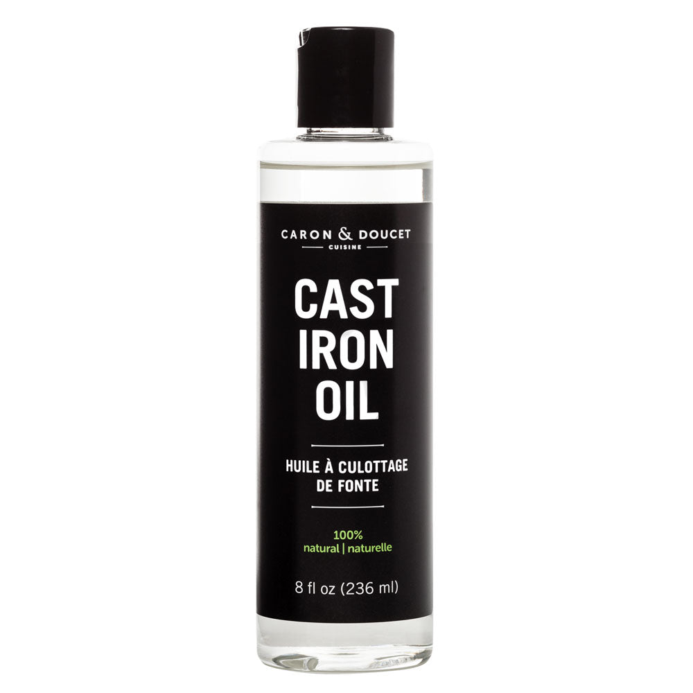 Cast Iron Seasoning Oil for Cleaning Conditioning Caron