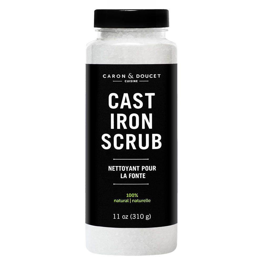 Caron Doucet - Cast Iron Care Bundle - Cast Iron Oil & Cast Iron Soap - 100% Plant Based Formulation